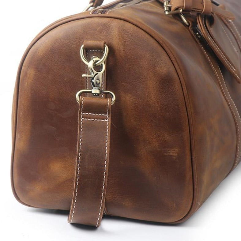 The Dagny Weekender | Large Leather Duffle Bag - The Tool Store