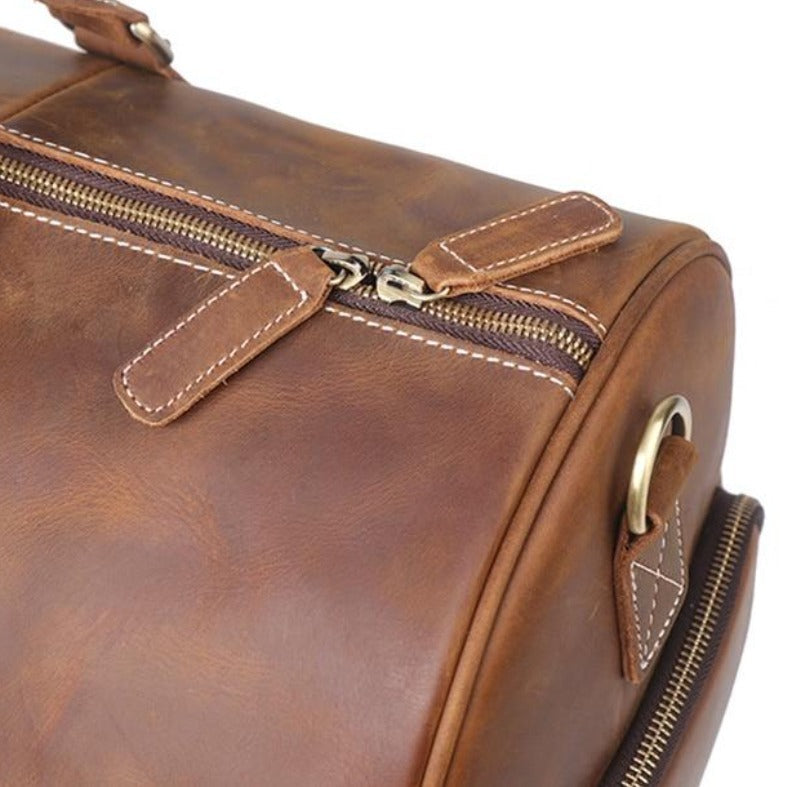 The Dagny Weekender | Large Leather Duffle Bag - The Tool Store