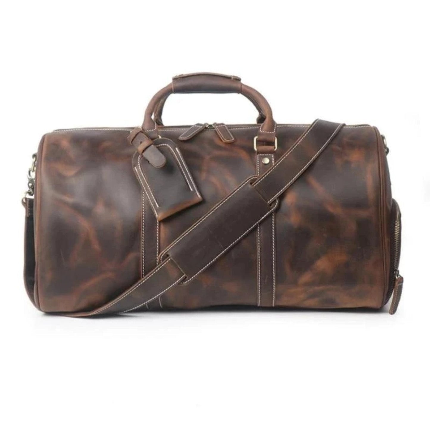 The Dagny Weekender | Large Leather Duffle Bag - The Tool Store