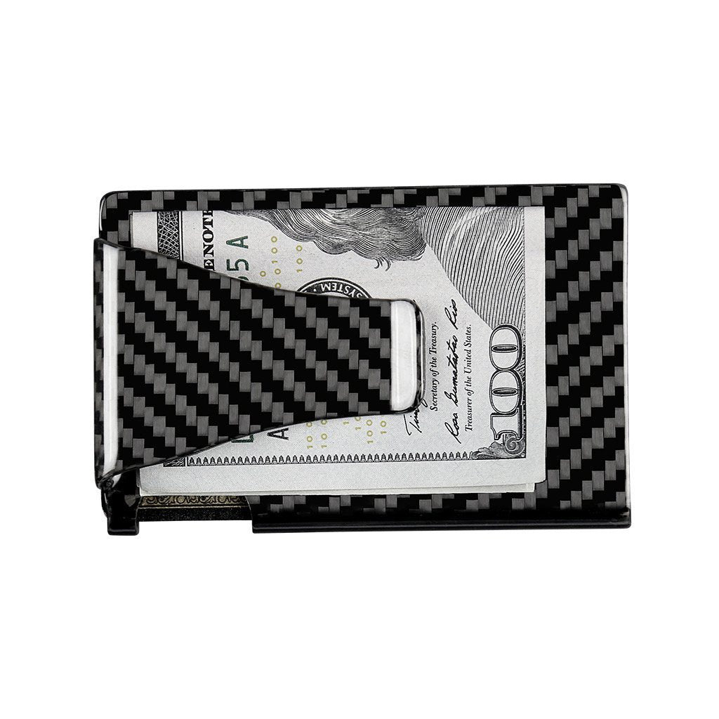 Real Carbon Fiber Cash & Card Slim Wallet - The Tool Store