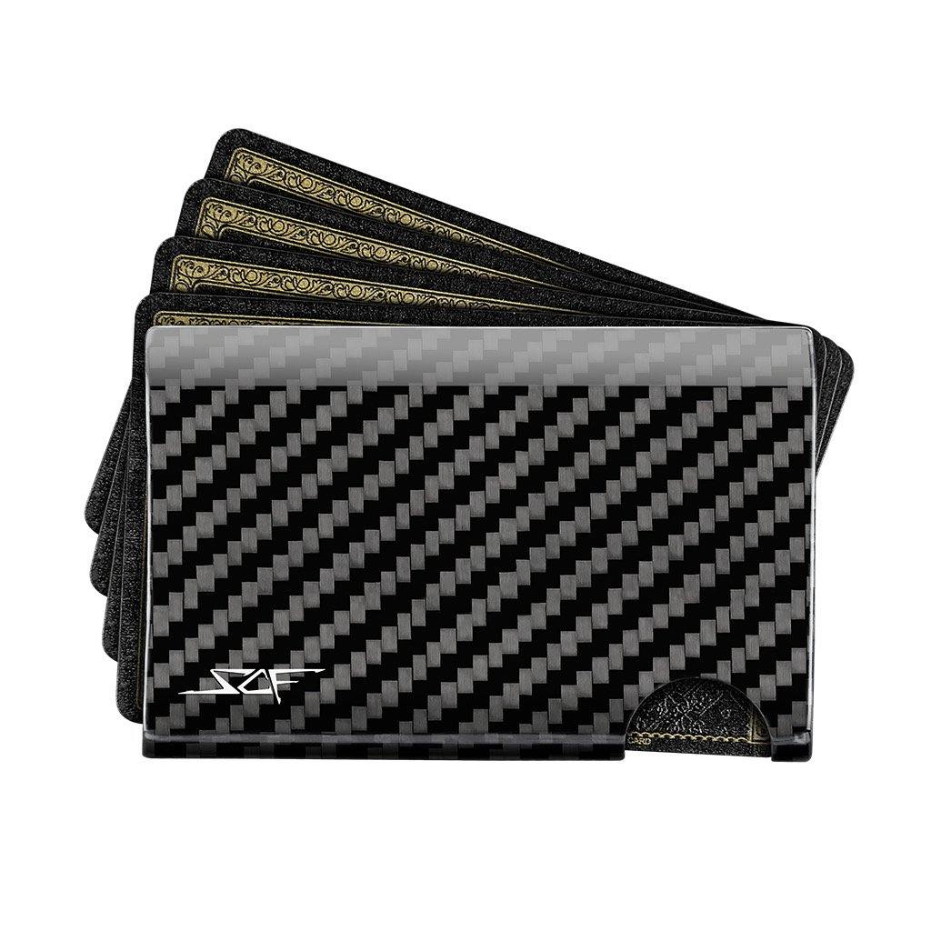 Real Carbon Fiber Cash & Card Slim Wallet - The Tool Store