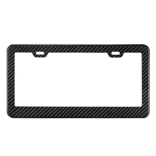 Real Carbon Fiber License Plate Frame - The Tool Store