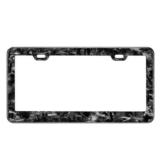 Real Forged Carbon Fiber License Plate Frame - The Tool Store