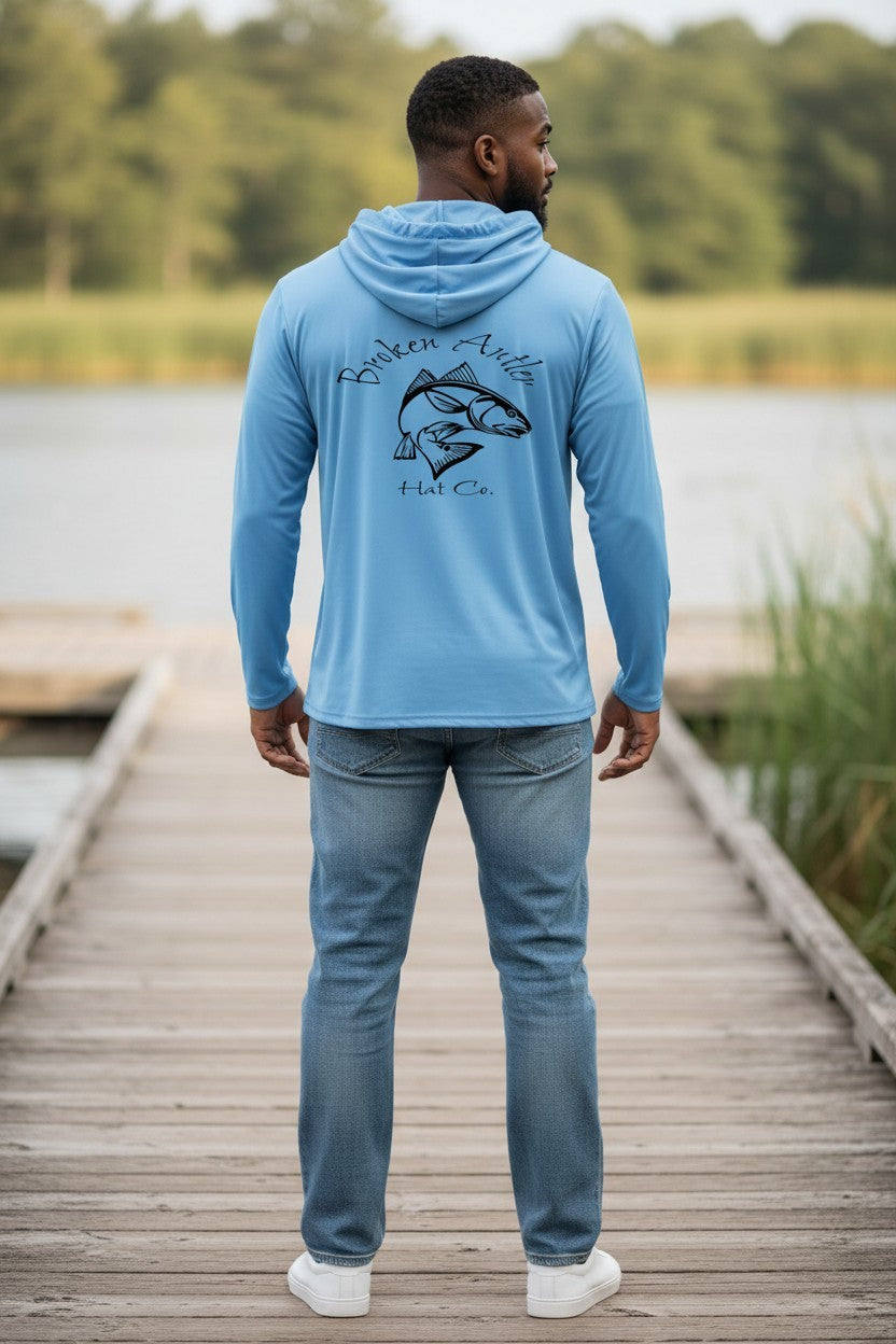 Broken Antler Hat Co.- The Redfish Performance Hooded Fishing Shirt - The Tool Store