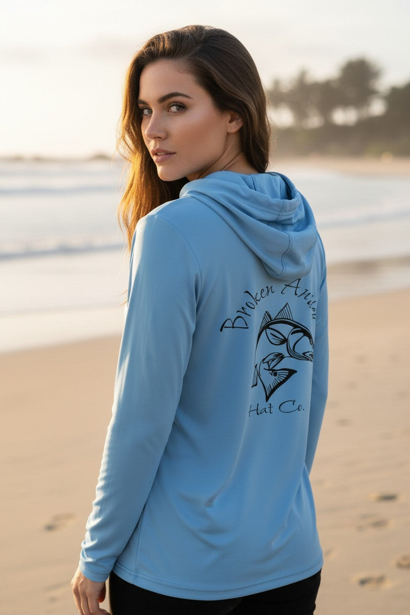 Broken Antler Hat Co.- The Redfish Performance Hooded Fishing Shirt - The Tool Store