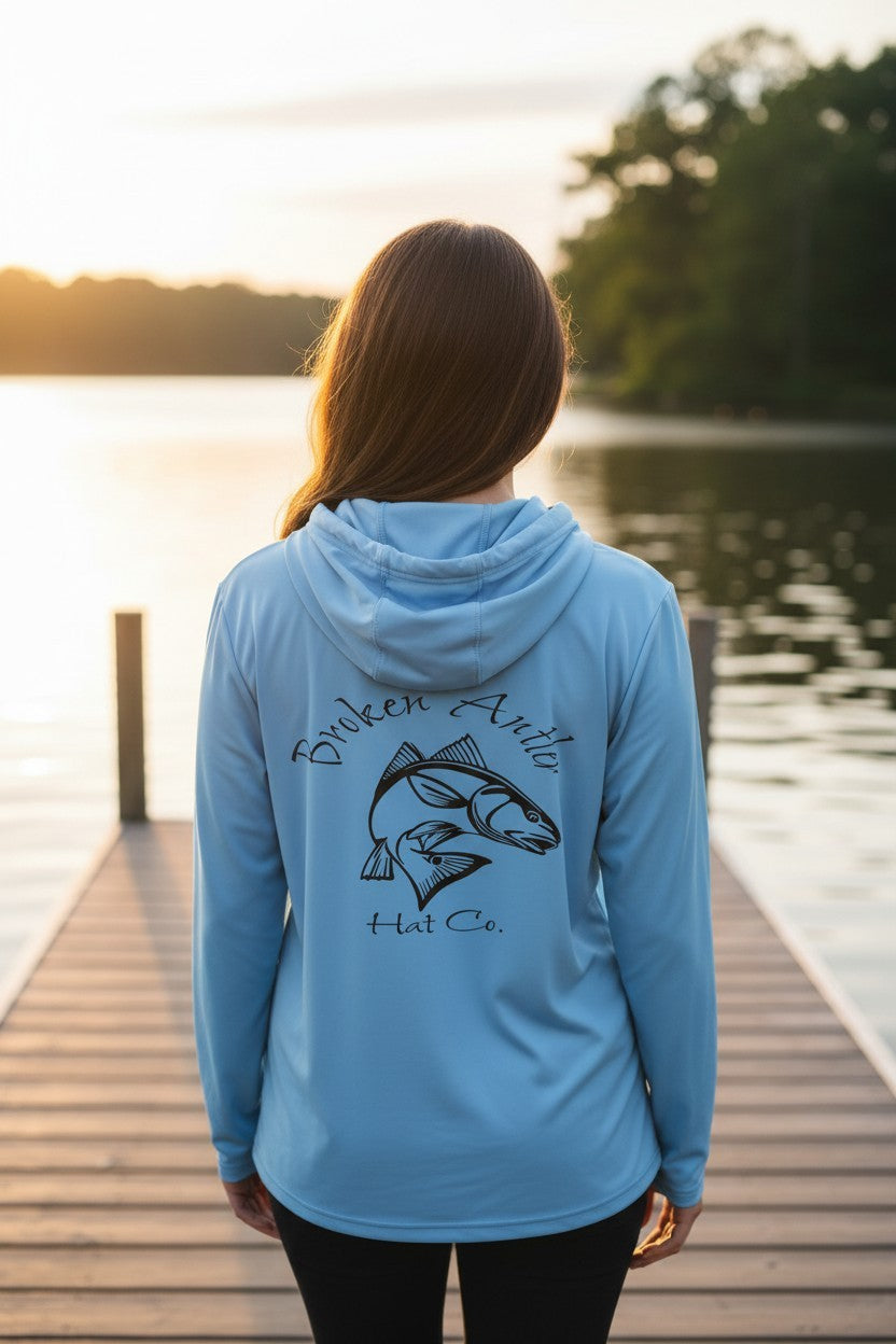Broken Antler Hat Co.- The Redfish Performance Hooded Fishing Shirt - The Tool Store