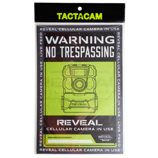 Tactacam No Trespassing Signs - The Tool Store