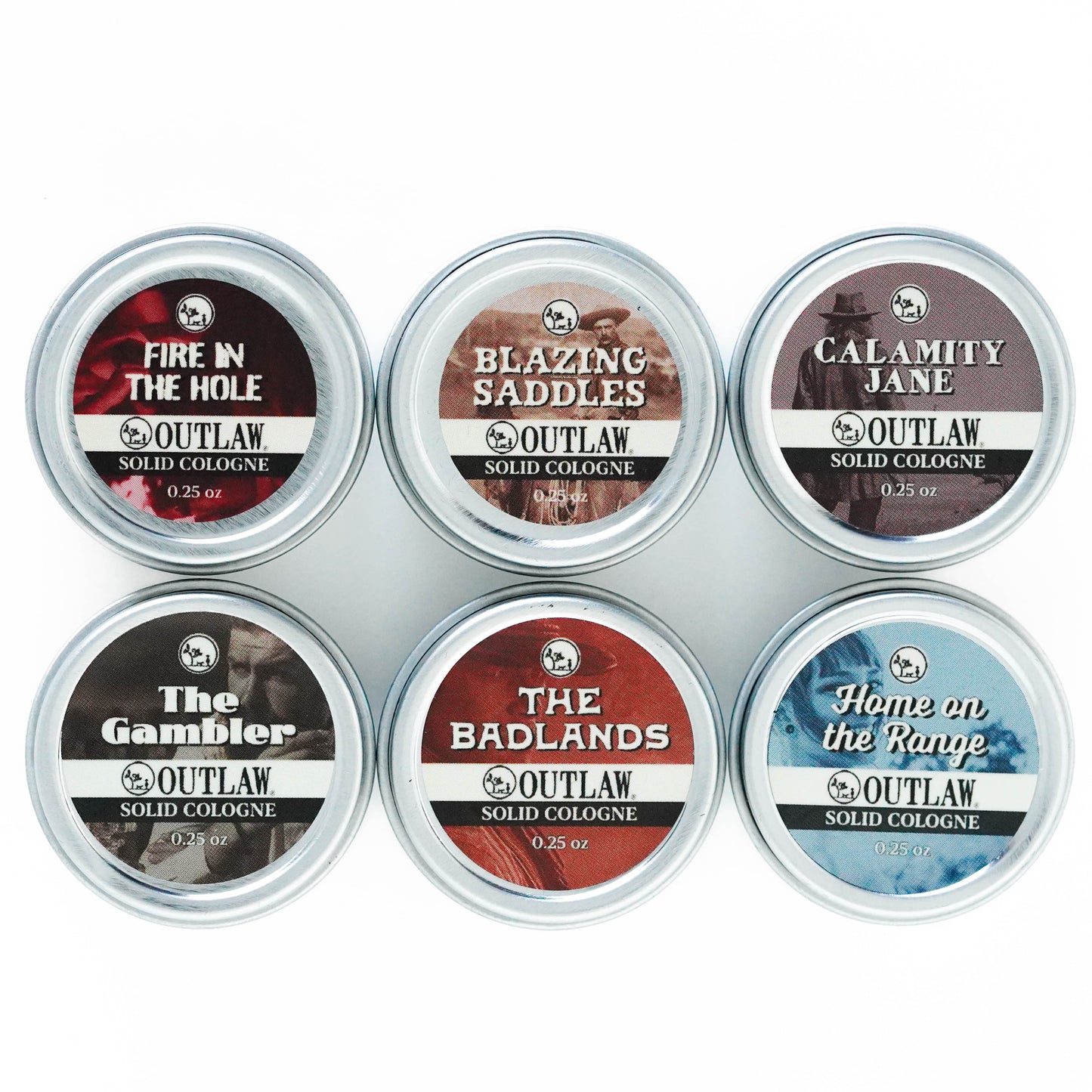 Outlaw's Solid Cologne Samples - The Tool Store