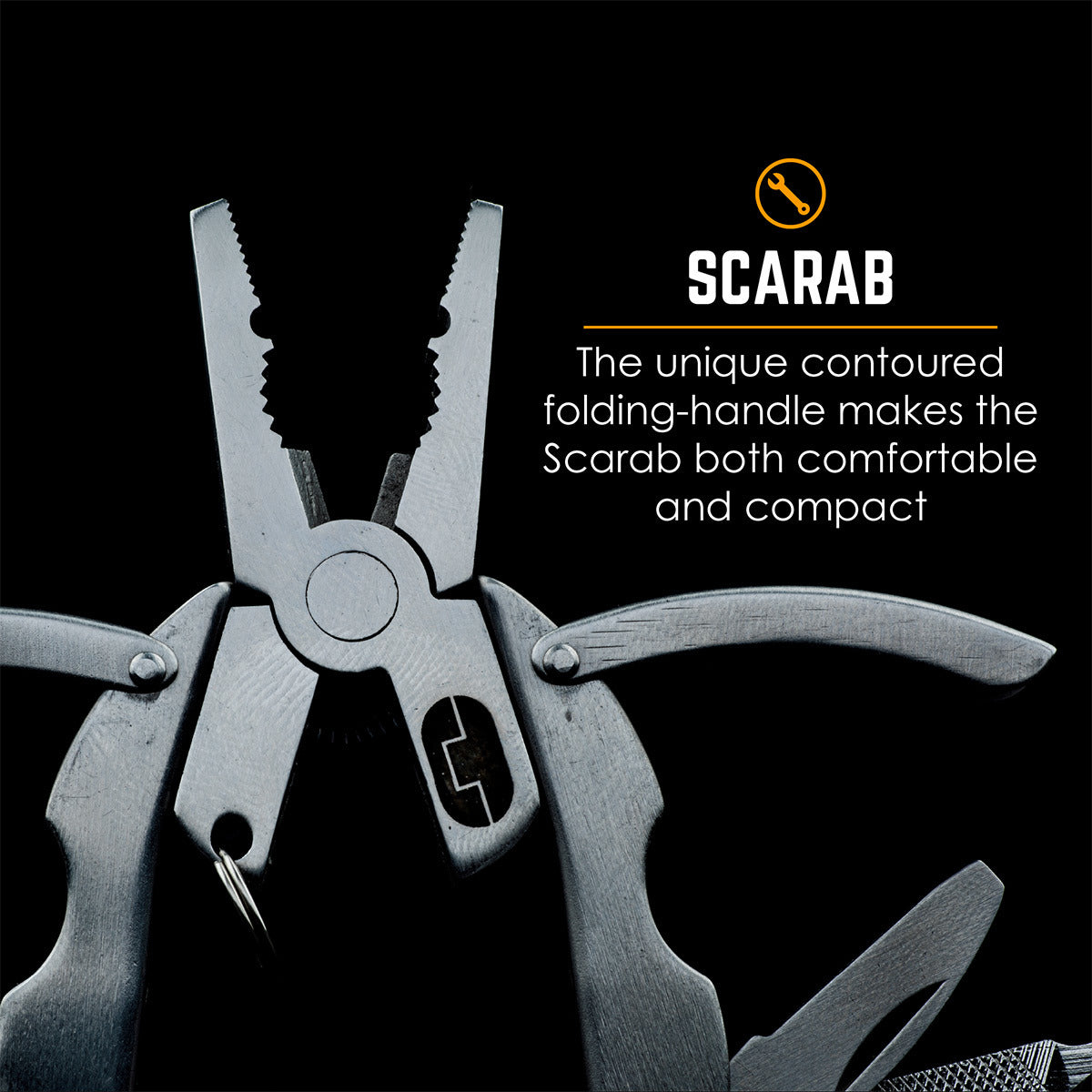 True Scarab
7 Tools In 1. Unique Folding Design Multi Tool - The Tool Store