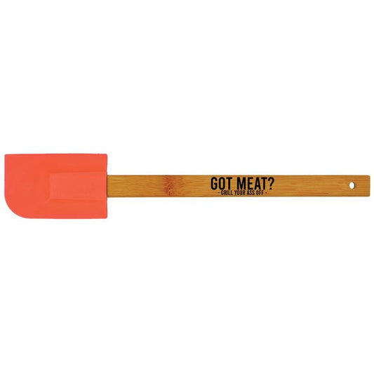 Silicone Spatula with Bamboo Handle 11 3/4" - The Tool Store