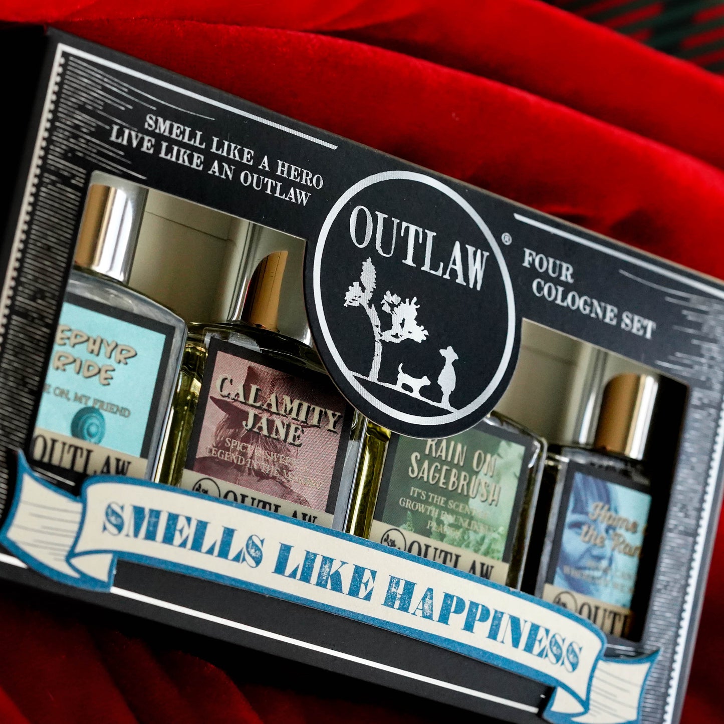 Outlaw Sample Cologne Set - A boxed set of 4 colognes to try - The Tool Store