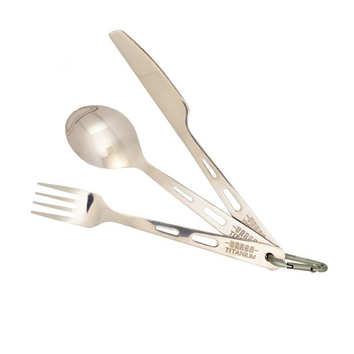 TITANIUM SPOON / FORK / KNIFE SET - The Tool Store