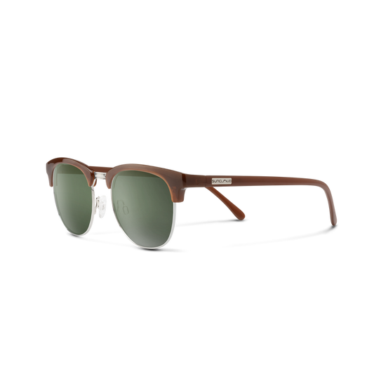 SUNCLOUD-STEPOUT Cedar / Silver + Polarized Gray Green Mirror - The Tool Store