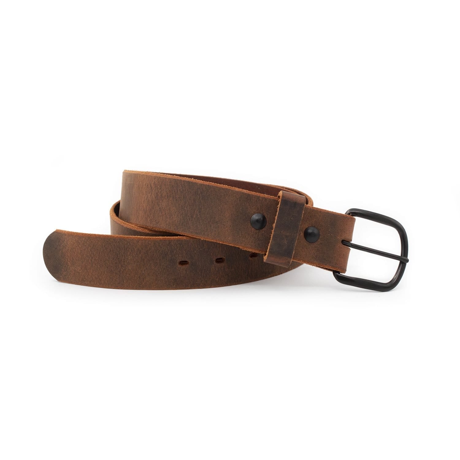 The Bootlegger Leather Belt - The Tool Store