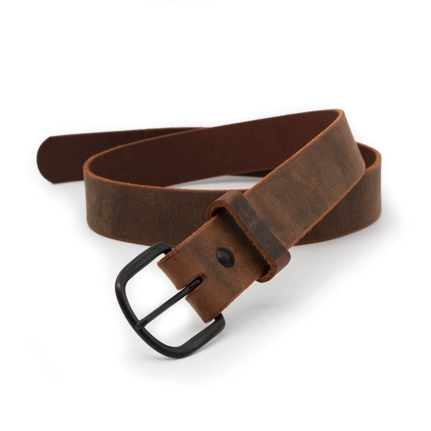 The Bootlegger Leather Belt - The Tool Store