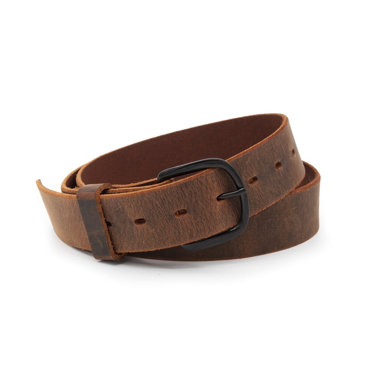 The Bootlegger Leather Belt - The Tool Store