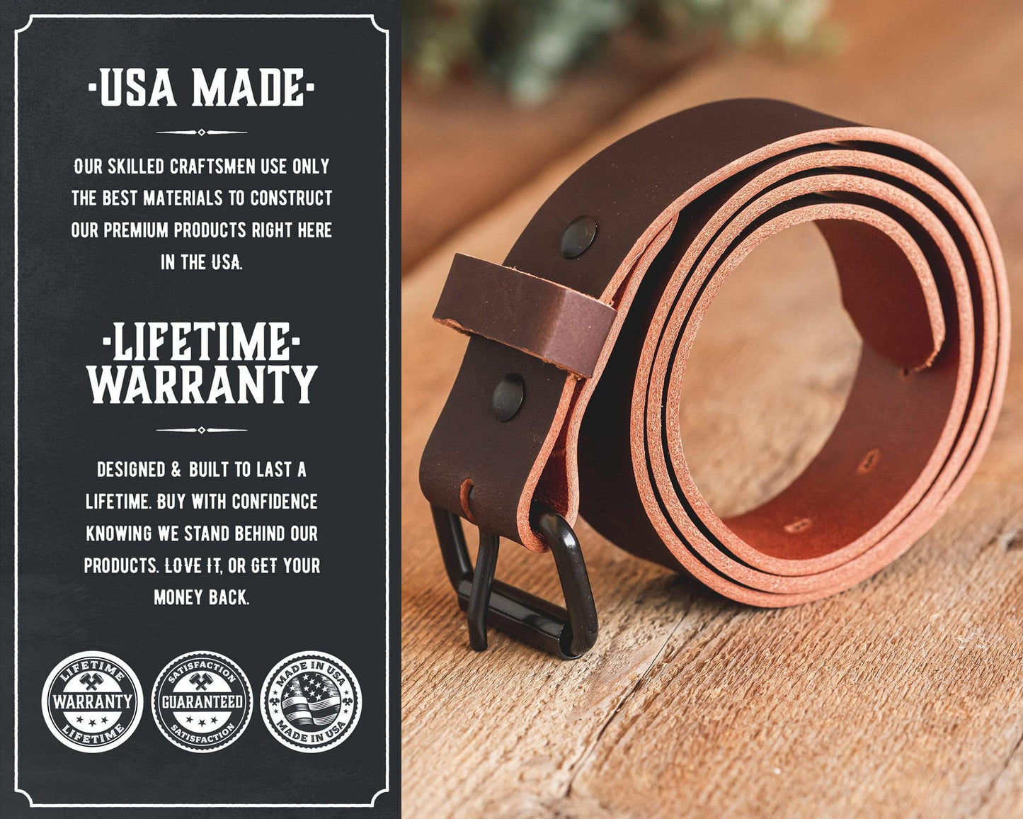 The Classic Leather Everyday Belt - The Tool Store