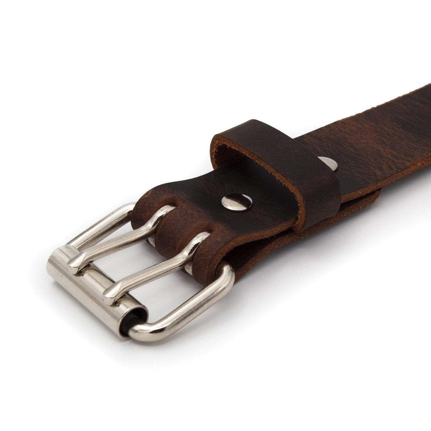 The Double Down Belt Rustic Leather Belt - The Tool Store