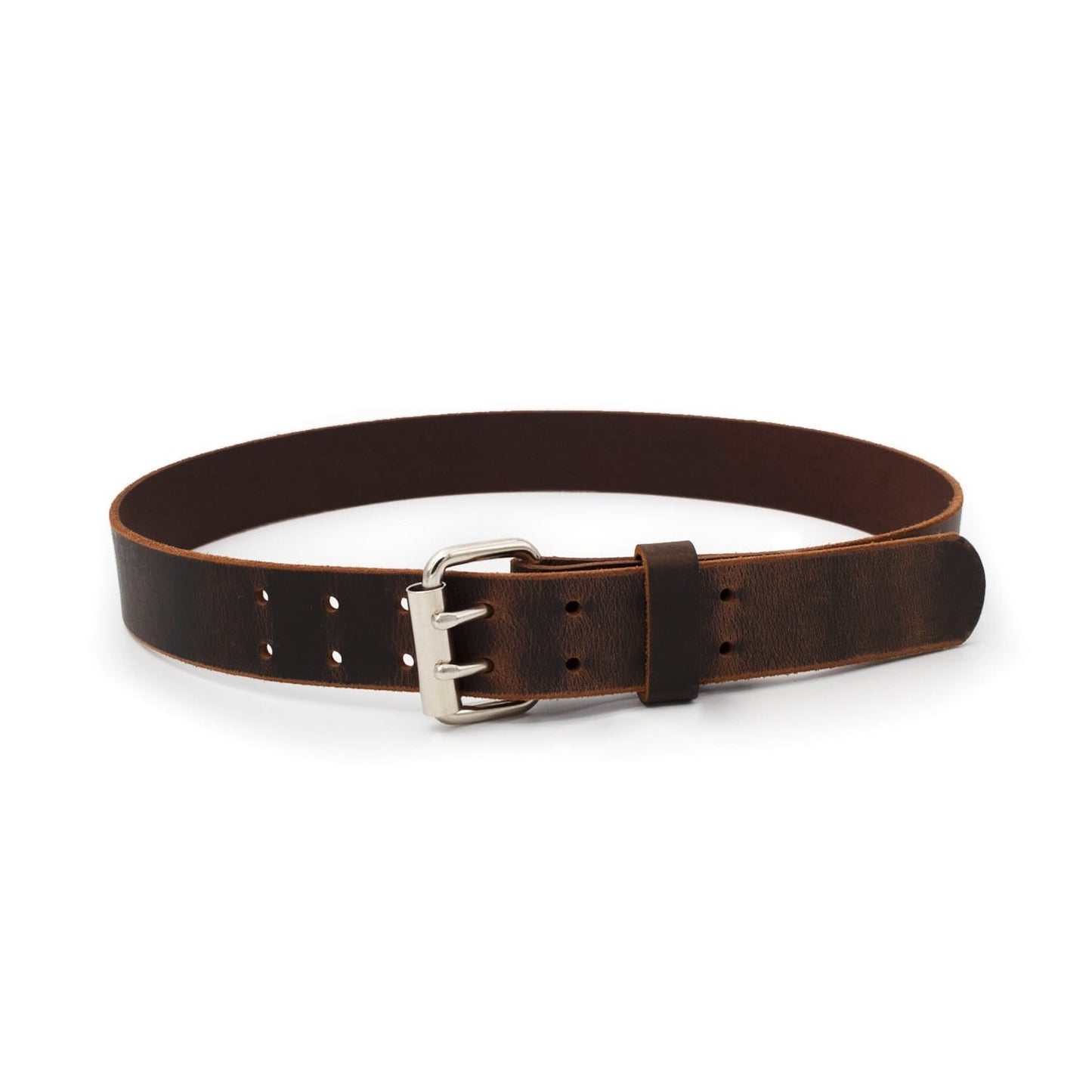 The Double Down Belt Rustic Leather Belt - The Tool Store