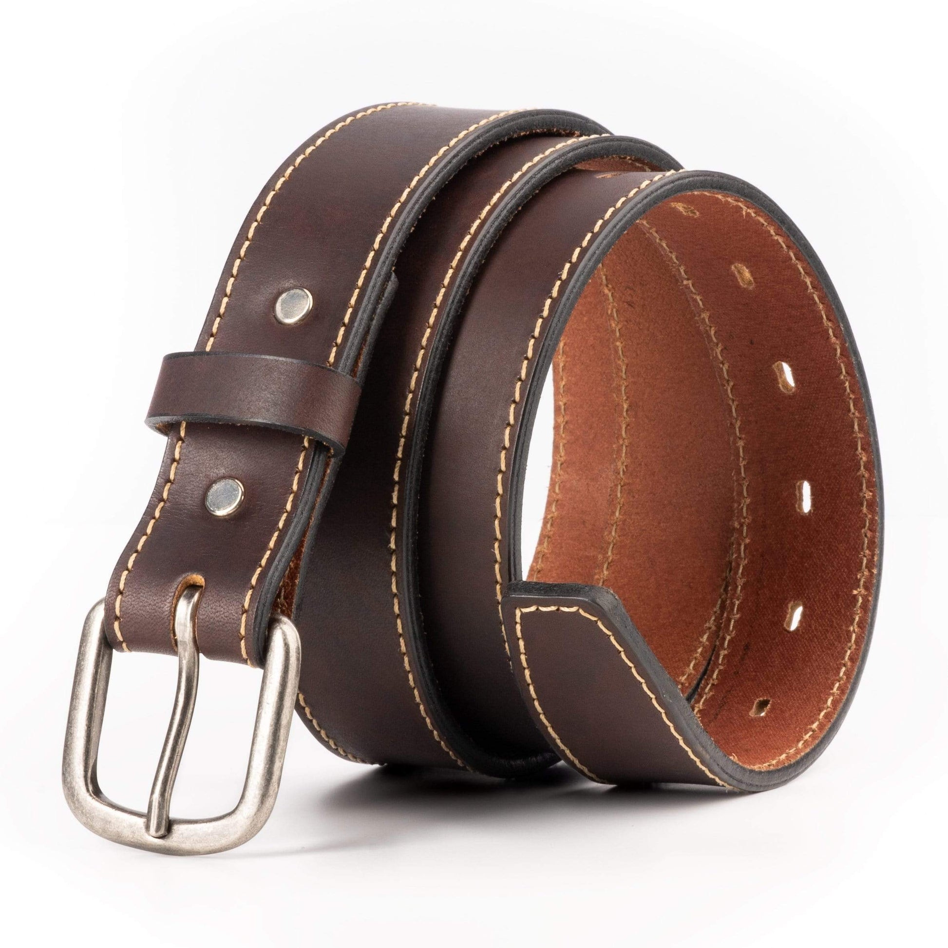 The Executive Leather 1 1/4 Inch Dress Belt - The Tool Store