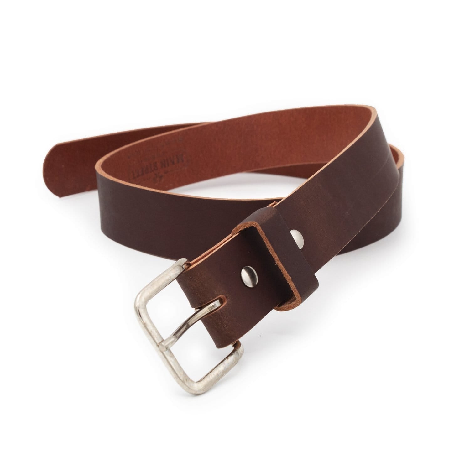 The Journeyman Leather Belt - The Tool Store