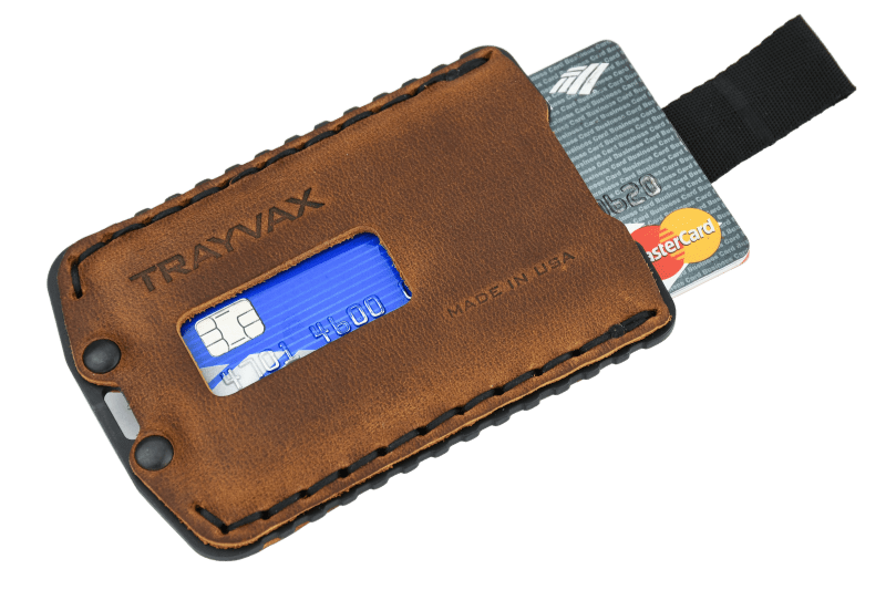 Ascent Wallet - Black Tobacco Brown - The Tool Store