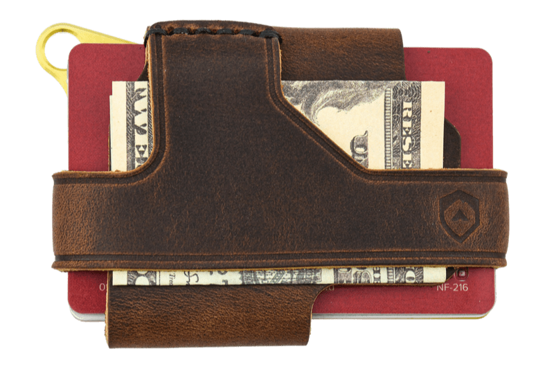 Contour Wallet - Brass Mississippi Mud - The Tool Store