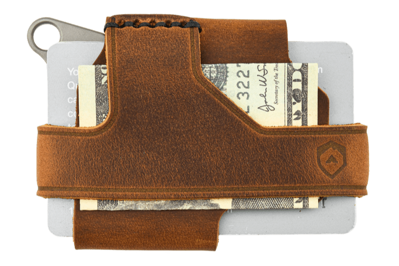 Contour Wallet - Titanium Tobacco Brown - The Tool Store