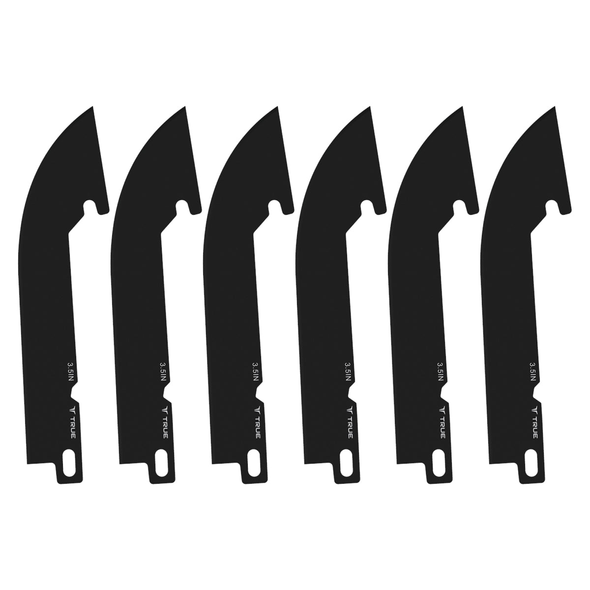 True Replacement Drop Point Blades 6PK - The Tool Store