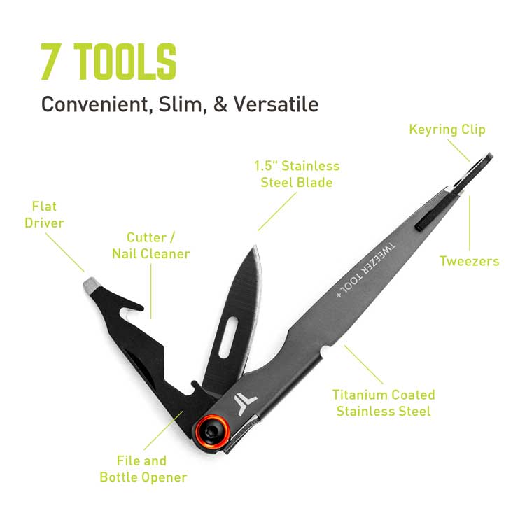 True Tweezer Tool+ 7-IN-1 Multi-Tool | The Tool Store